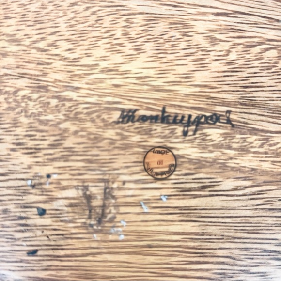 Kamani Wood Wooden Pineapple Tray – Made in the USA - Picture 7 of 9